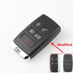 Gewijzigd Afstandsbediening Sleutel Shell Voor Land Rover A9 Range Rover Sport Evoque Freelander Discovery Voor Jaguar Xe Xj Xf Xk auto Accessoires