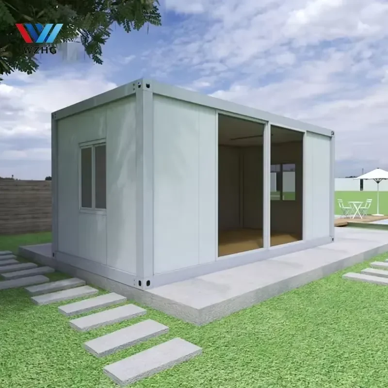 Prefabricated House Ready Homes Container Frames Room 20 ft Park Model Homes PVC Prefab House 40 ft
