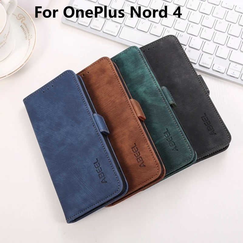 

Кожаный чехол-кошелек для карт для OnePlus Nord 4 5G, чехол для One Plus Nord4, роскошный чехол-подставка для карт, чехол-бумажник с откидной крышкой