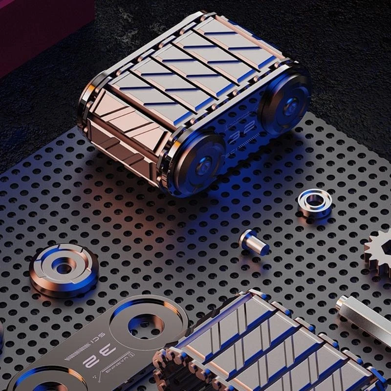 Tanks Track Handheld Toy Push Pull Stress Toy Sprocket Supplies Stress Relief