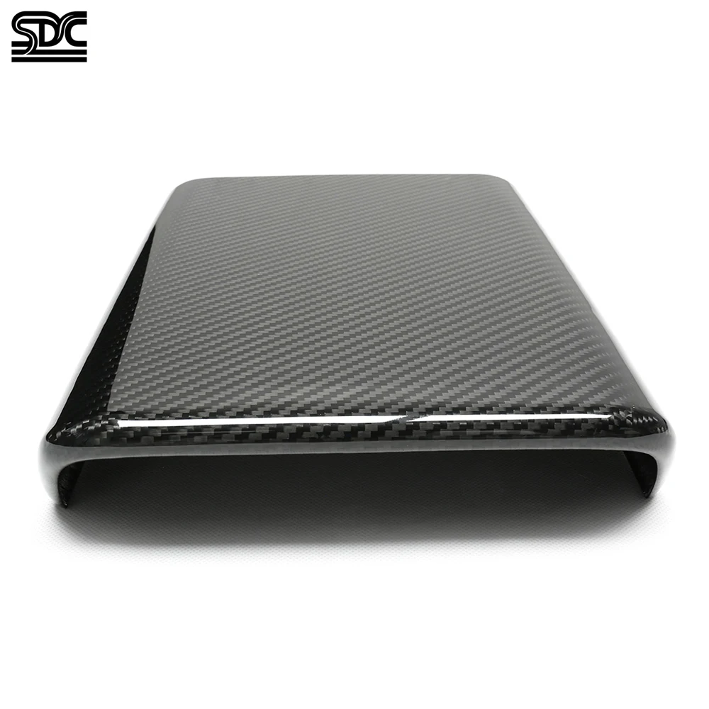 Panel osłony podłokietnika z włókna węglowego do BMW M2 G87 M3 G80 G81 M4 G82 G20 Serii 3 4 G22, element wykończenia wnętrza