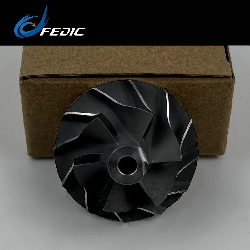 Turbo compressor wheel GT1544V 753420 for Mini Cooper D Citroen C2 Ford C-MAX Mazda 3 Peugeot 207 1.6 HDi 80 Kw DV6TED4 2004