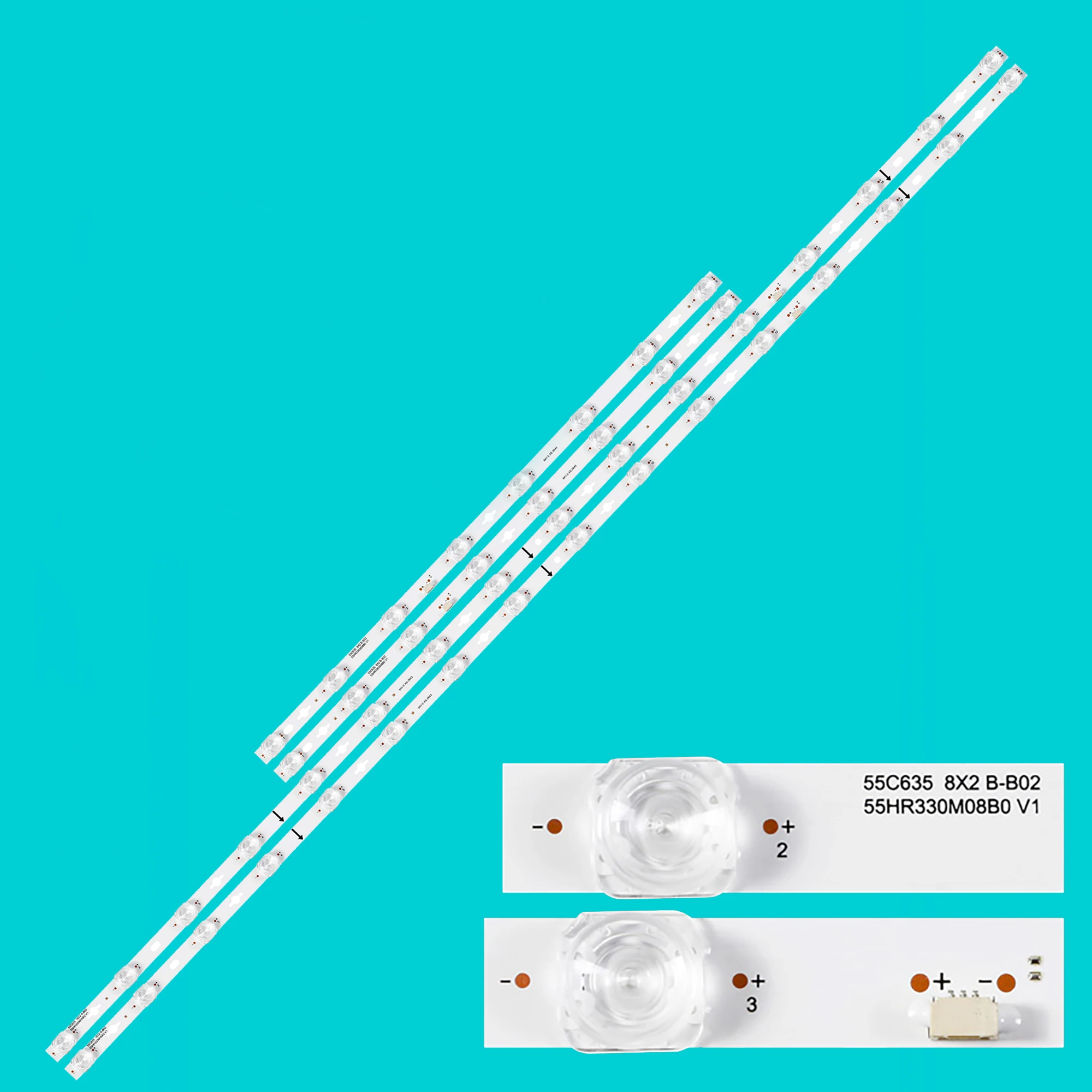 LED Strip For 55C635 55C735 55C639 55C631 55C645K 55C635K 55RC630K 55C735 55C635 55C635X1 55C645K MAx 55S365C PRO 55T8E iFF55Q72