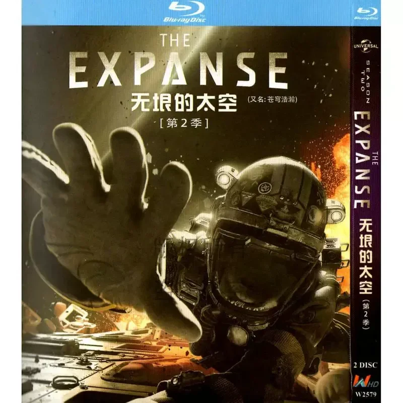 American Science Fiction Action TV Series The Boundless Space Season 1-5 High Definition BD Blu-ray 10 Discs