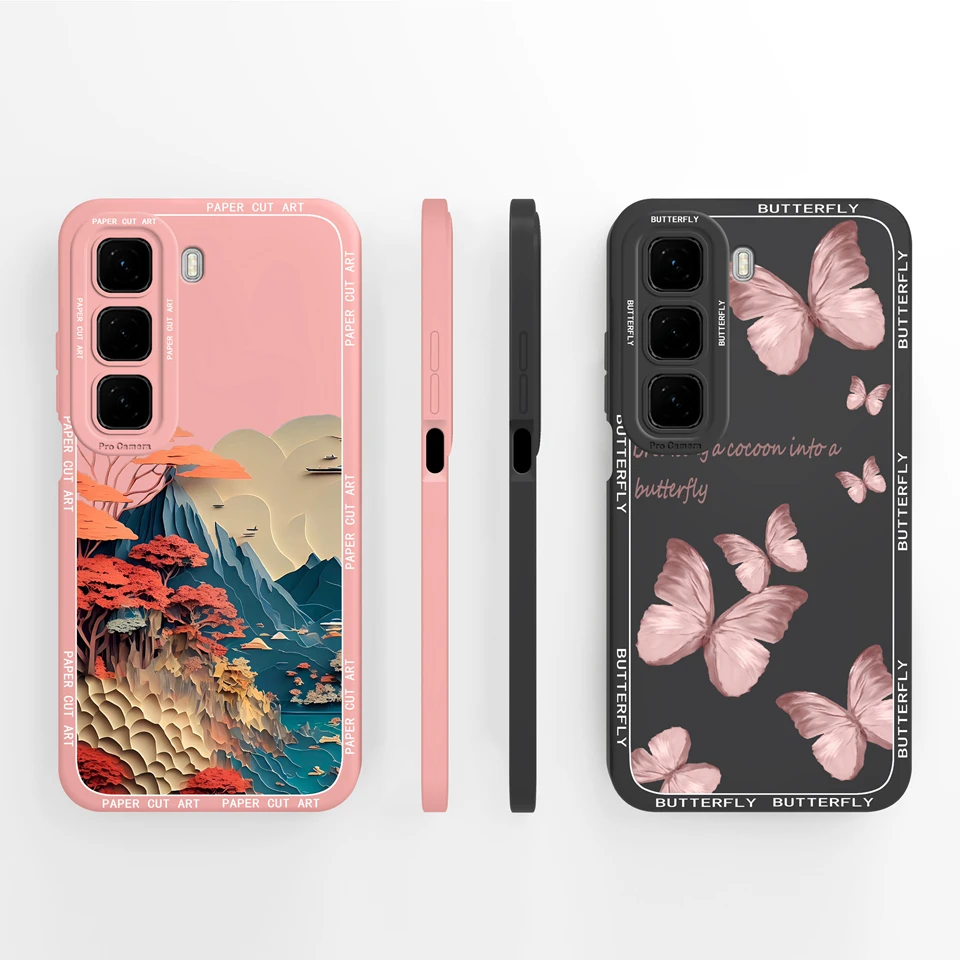 Case For Infinix Hot 50 Pro Plus Hot 50i Moon Cloud Sky Shockproof Anti-Fingerprint Luxury Bumper For infinix hot 50 pro+ Funda