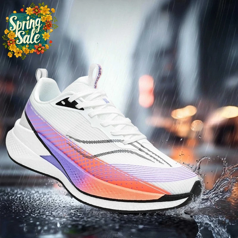 

Кроссовки для бега с карбоновой пластиной, специализированные для марафона, мужские и женские, дышащие, легкие, удобные, спортивные, нескользящие.