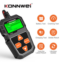 Konnwei KW208 Battery Tester for 12V  Car 100 to 2000CCA Battery Analyzer 12 Volts Battery Tool Cranking Charging Circuit Tester