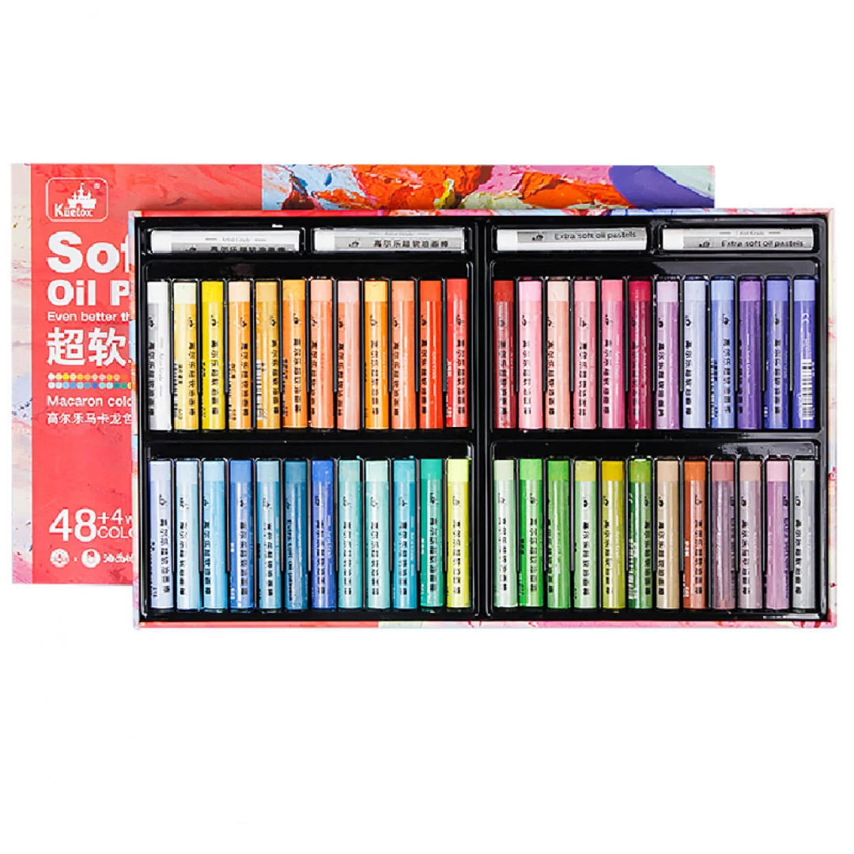 Kuelox Soft Oil Pastels 24/36/48 Colors Set