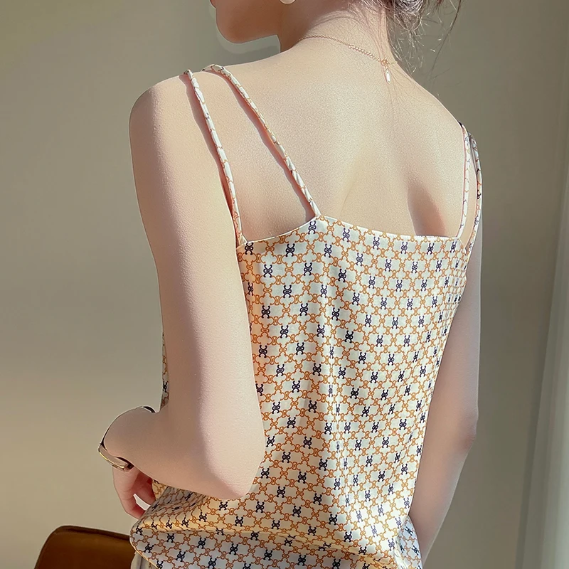 

Loose V-ne Printed Women's Base irt Faion Street Sle Pure Color Casual Loose Fit Printed Design Spring Summer Top