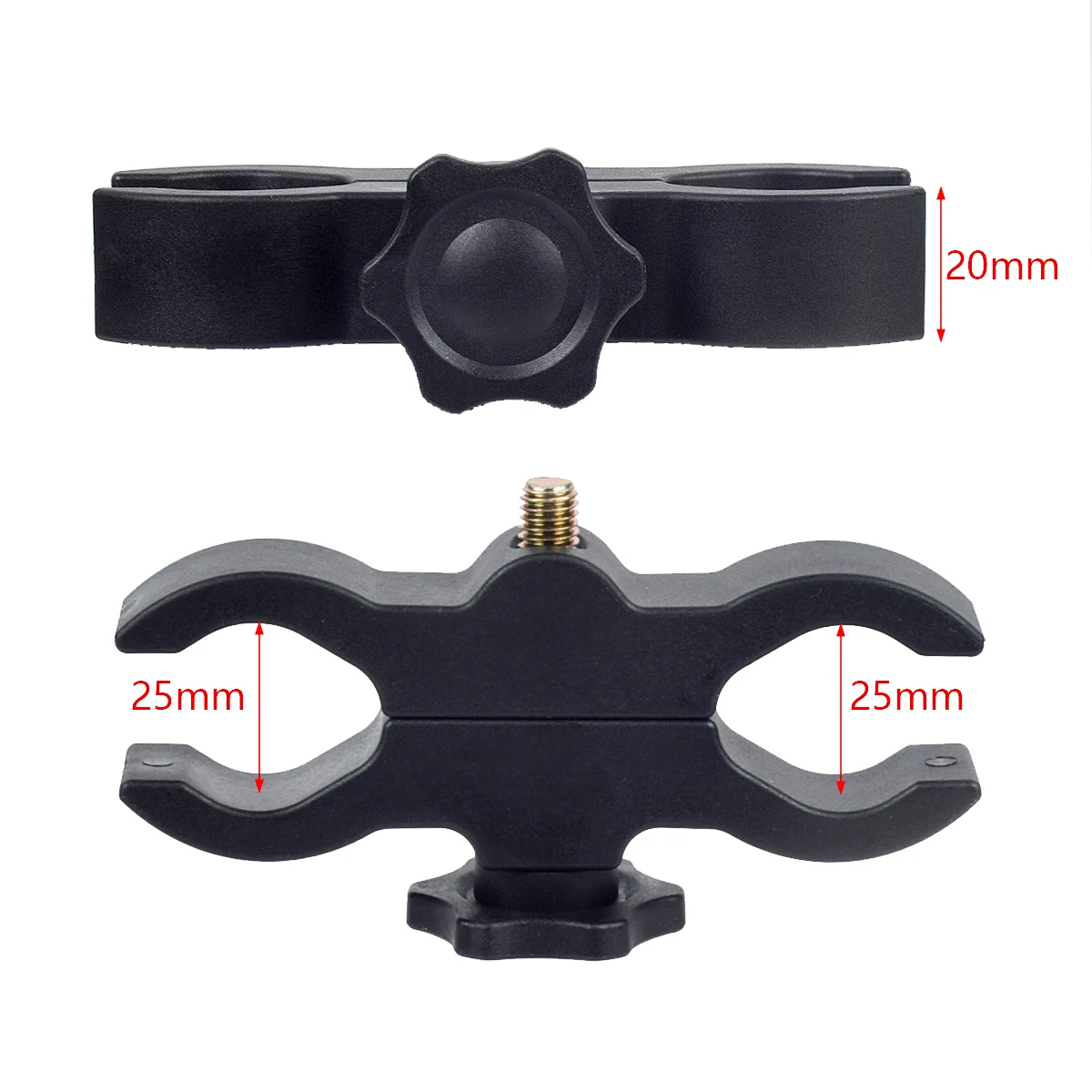 Upgrade LED Flashlight Mount Bracket Flash Torch Holder Front Light Clip Clamp Lantern Tactical Hunting Gun