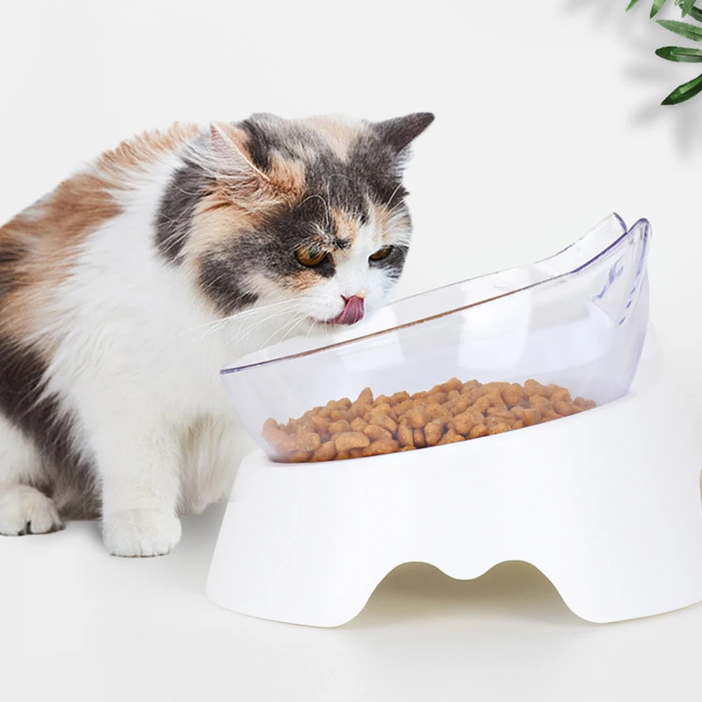 

1Set Multi-Function Pet Feeding Bowl Set Stable Base Dual Bowls Cat Dog Food Water Dispenser Household Feeder Cat Bowls