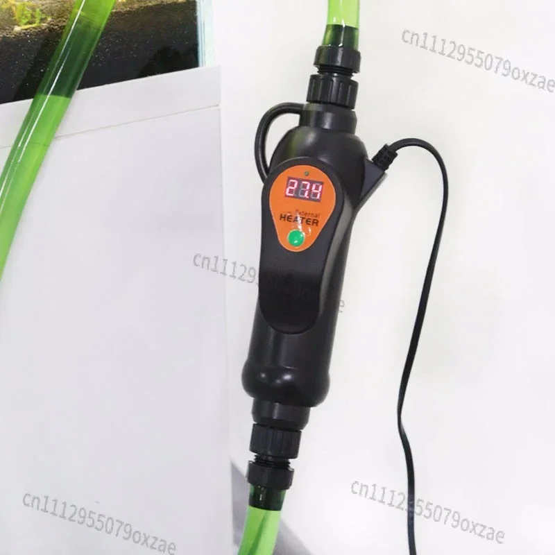 SUNSUN EH-300 EH-500 220V Aquarium Fish Tank Adjustable Temperature External Heater Connecting Filter or Pump
