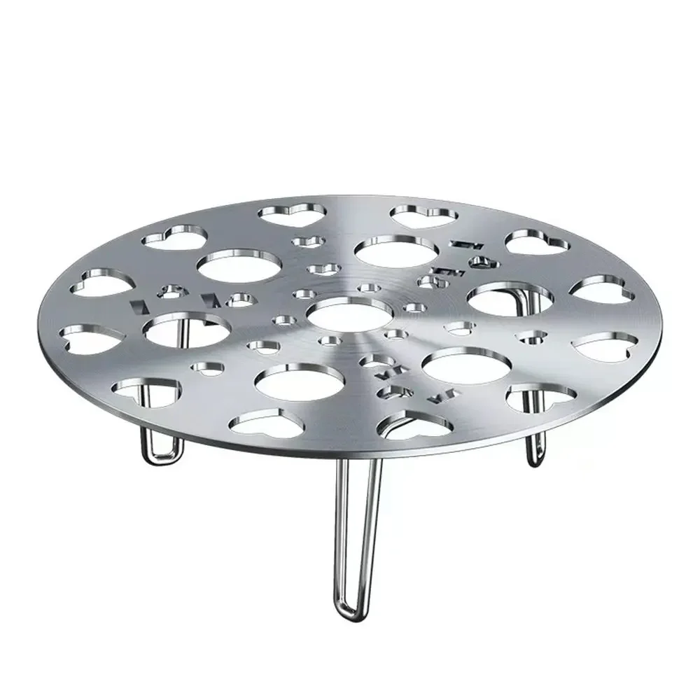 

Stainless Steel Steaming Rack Useful Multi-Function Folding Steamer Basket Boiled Eggs Holder Kitchen Cooking Utensils