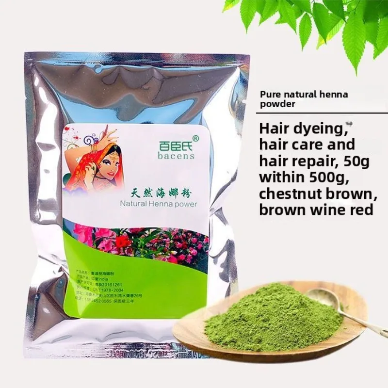 Natural Hair Henna Powder Pure Herbal Hair Dye Organic Hair Care Mehendi Powder