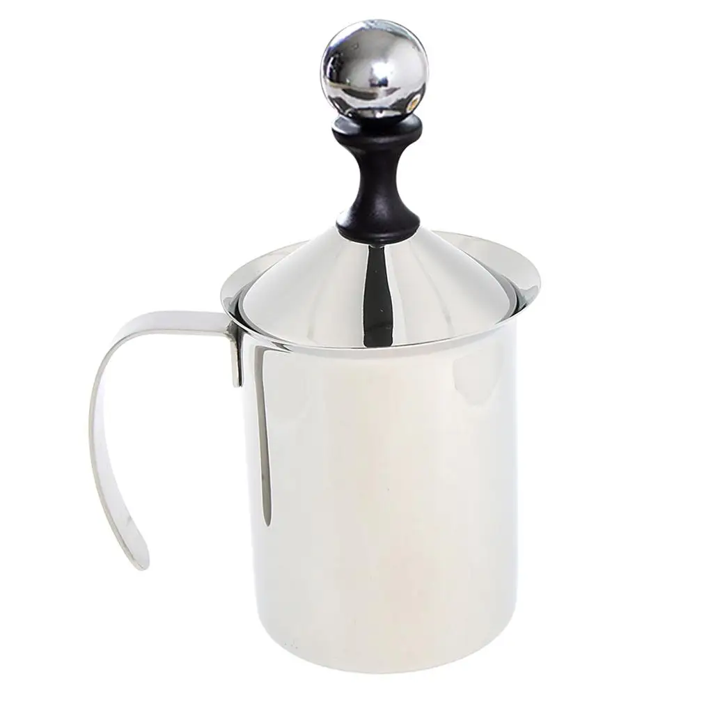 Milk jug coffee stirrer latte art milk mug high quality stainless silver