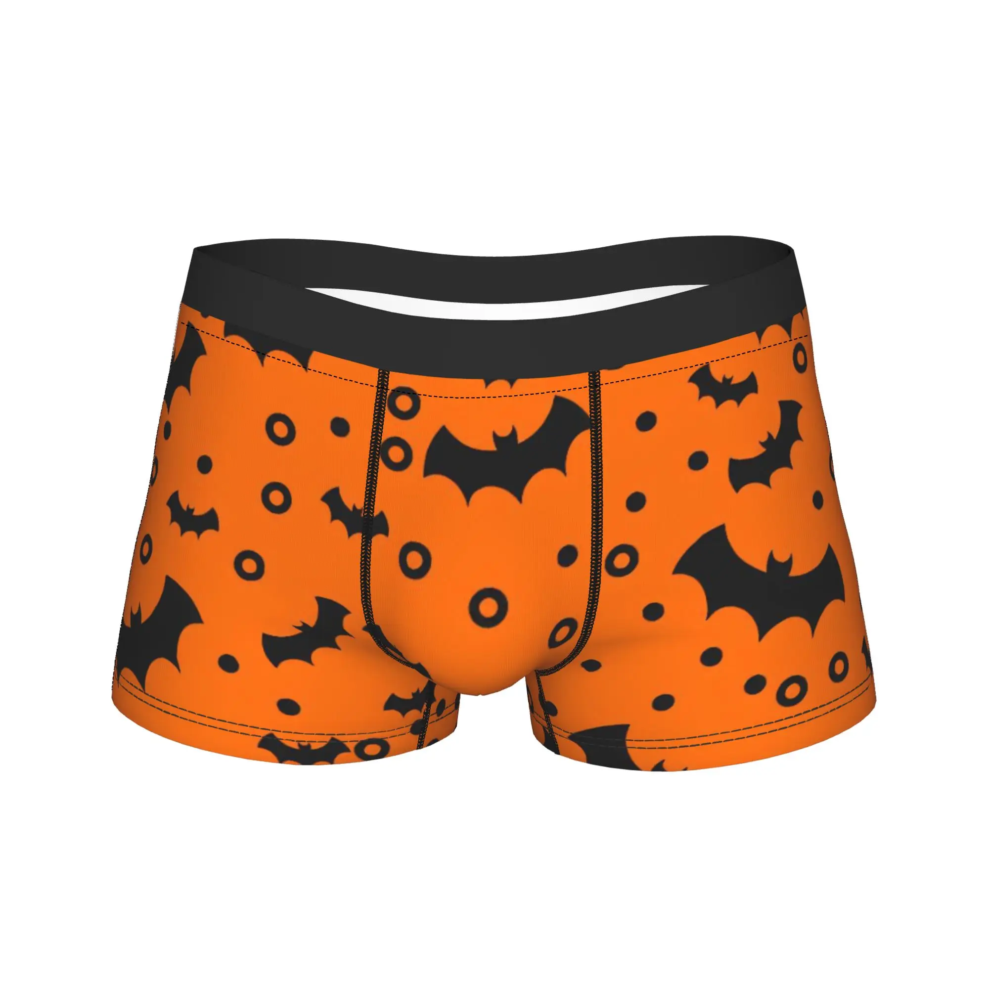 Halloween Ghost Pumpkin Spooky Trick Or Treat Witch Boxers Gag Gift For Men Humorous Underwear  Boxer Shorts