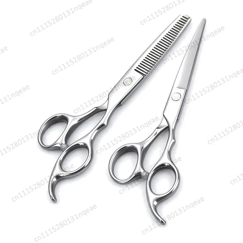 Professional Seamless Haircut Scissors Set, Household Thinning, Cutting Hair Teeth, Cutting Bangs Artifact