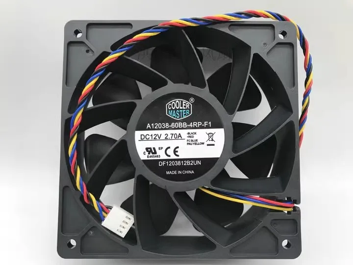 Free shipping New Cool Supreme A12038-60BB-4RP-F1 12V 2.70A 12038 Ant S9 T9 Fan Cooling fan