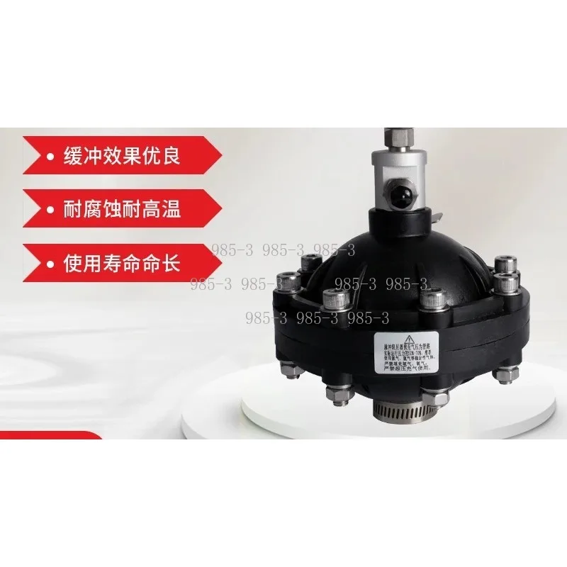 DN15-DN50 Internal Thread Diaphragm Dampener, 0.35-4L Pulsation Damper for Pump Dosing System