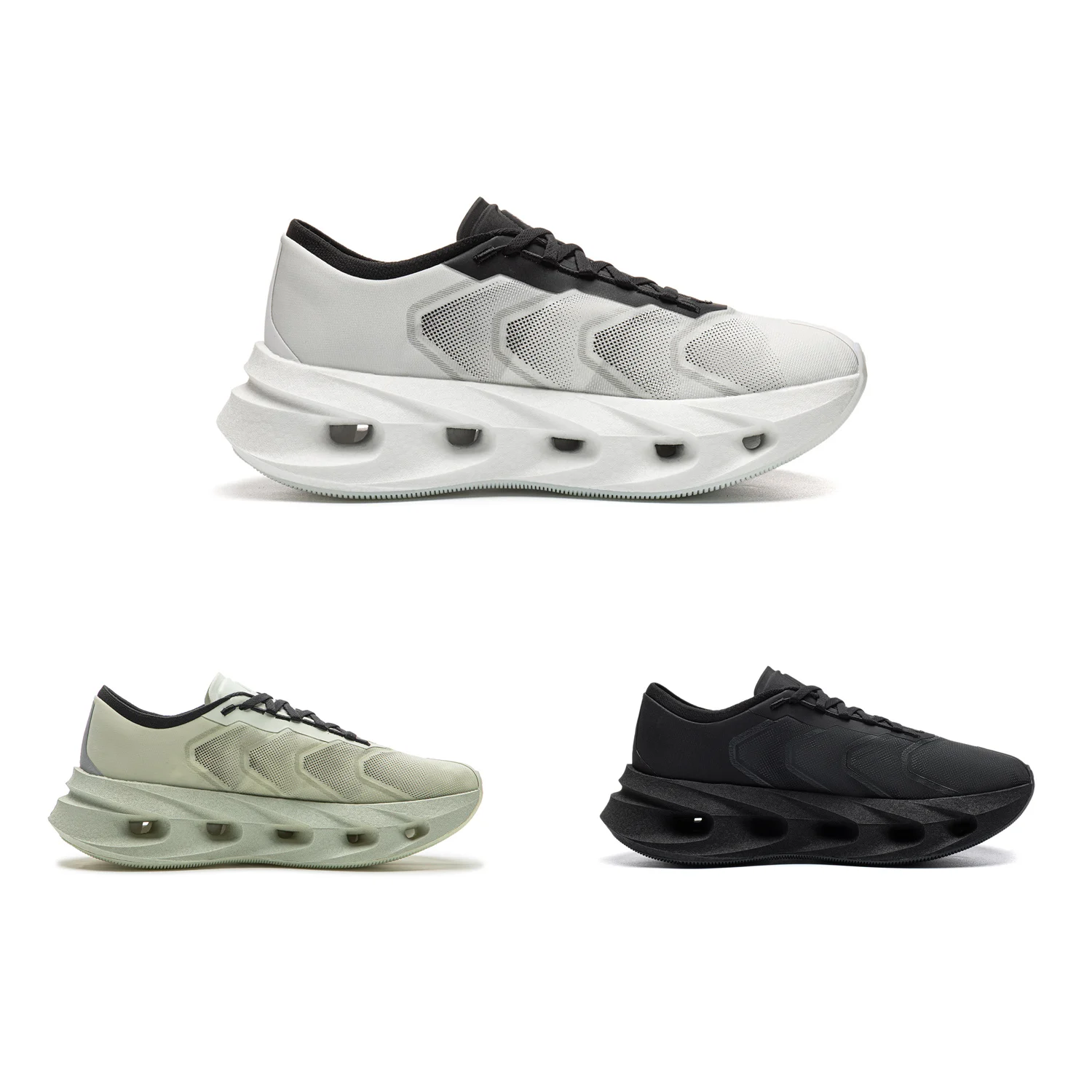 Li-Ning Men's ARC PRO Cushion Running Shoes BOOM Shock Absorption High Rebound LiNing Lightweight Protection Sneakers ARHW025