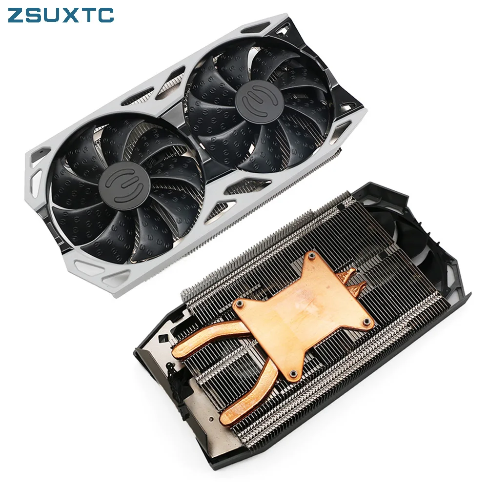 8​7MM PLD09215S12H 1660 Ti Video Card Heatsink For EVGA GeForce GTX 1660Ti SC ULTRA BLACK Graphics Card Cooling Heat Sink