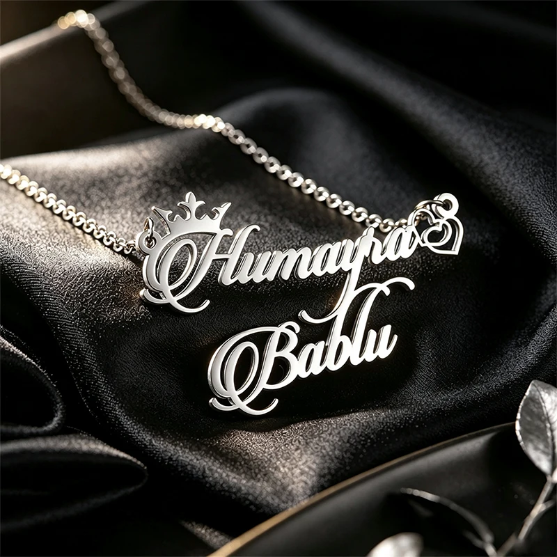 Personalized Gothic Name Choker Necklace, Custom Gift