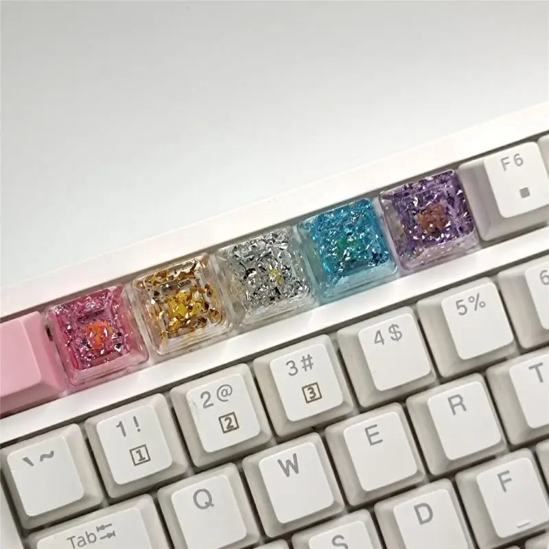 Resins Backlit Mechanical Keyboards Keycap OEM Profile R4s Translucents Keycap 83CF
