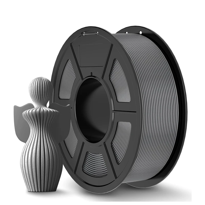 TECBEARS 1Roll pla plus 3D-filamentprinter 1,75 mm ± 0,02 mm Milieuvriendelijk, glad en bubbelvrij filament FDM DIY-cadeau