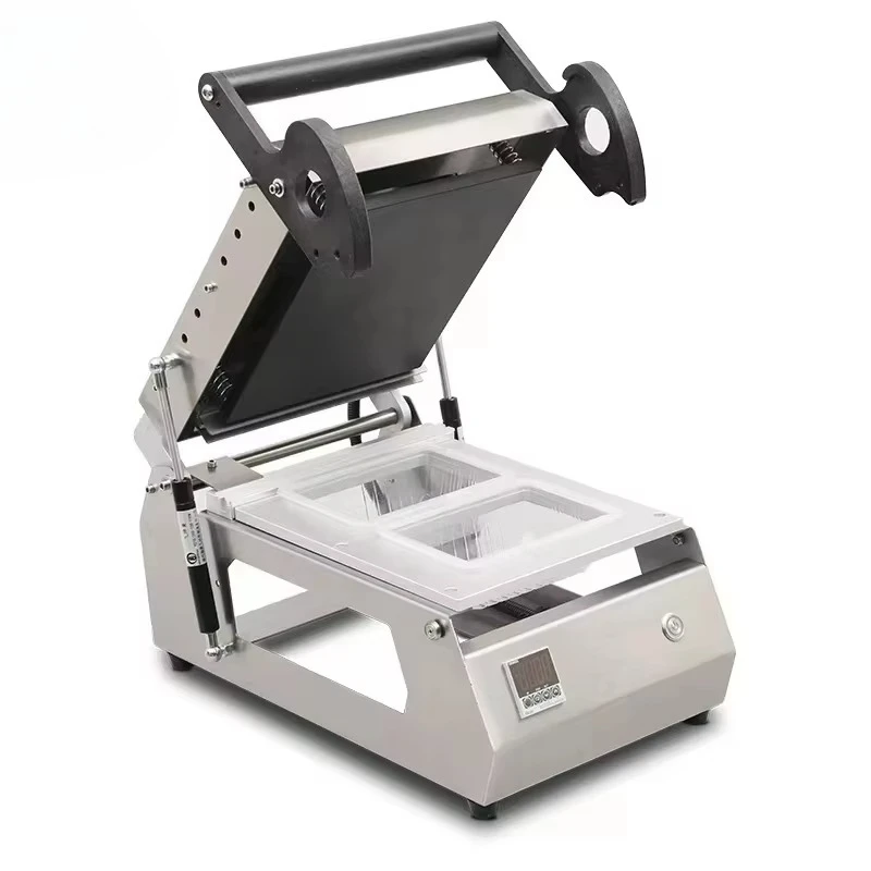 

Made in China Meat Tray Sealing Machine, Heat Sealing Manual Tray Sealing Machine, Food Box Packaging Machine