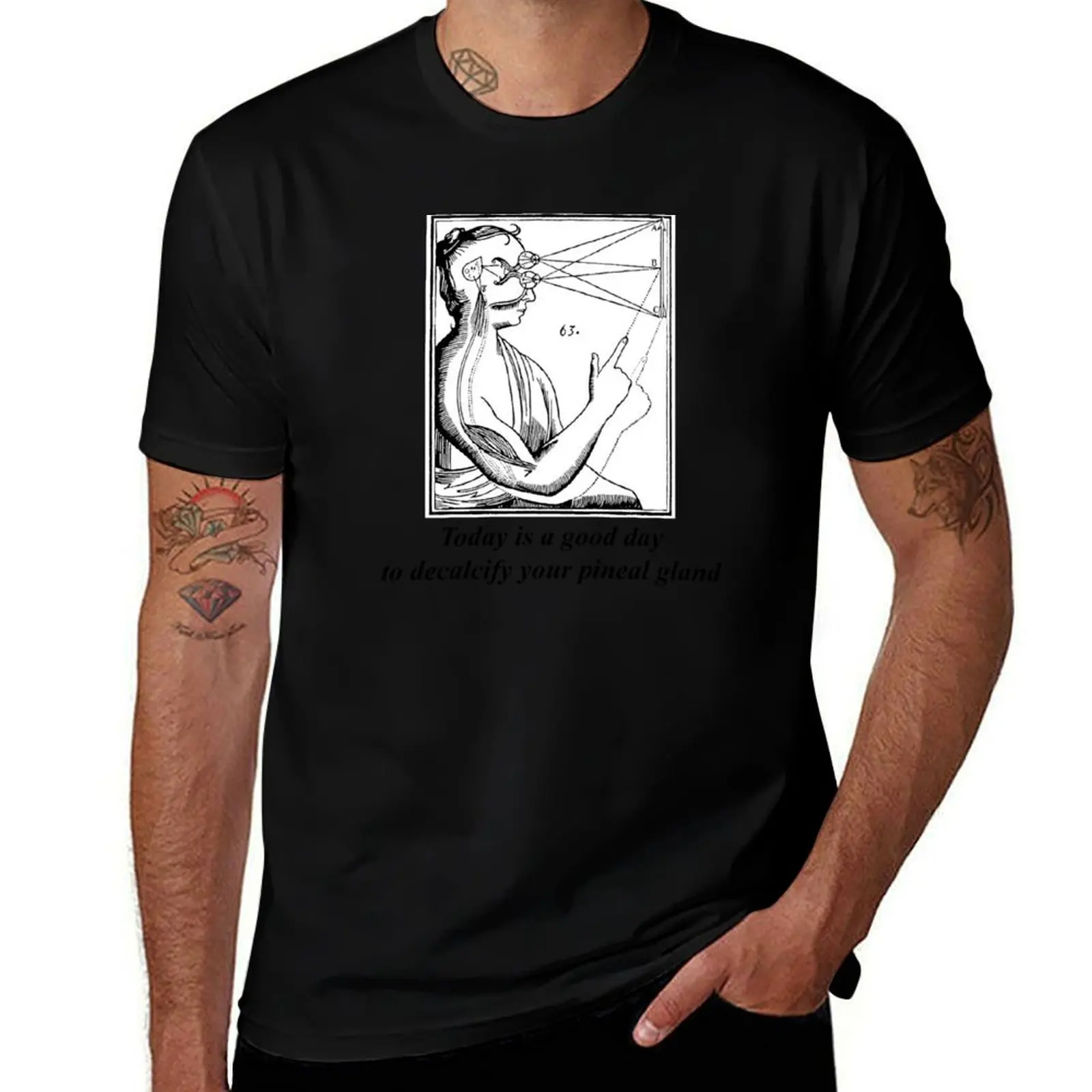 

Decalcify Pineal Gland T-Shirt anime tshirt man t shirts graphic T-Shirt