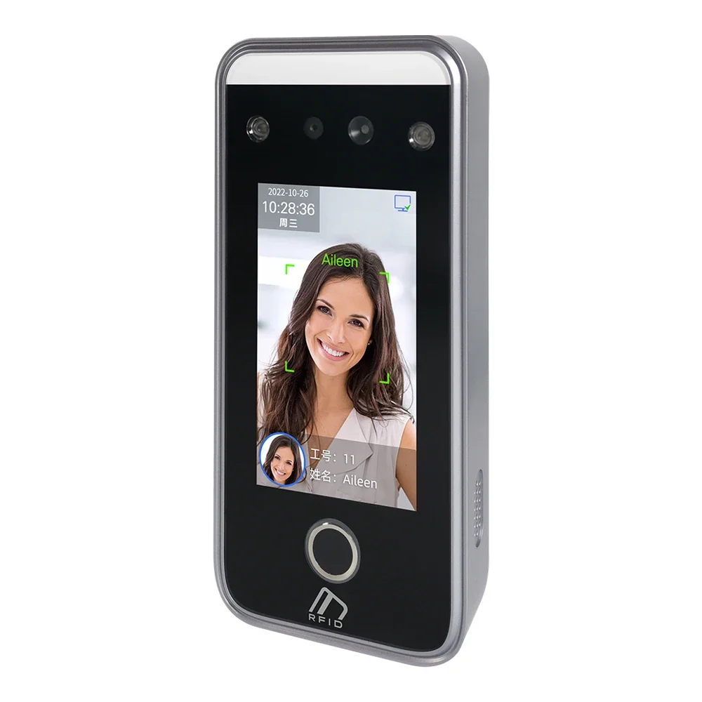 FOR TCP/IP Biometric Card Fingerprint Time Attendance Face Access Control