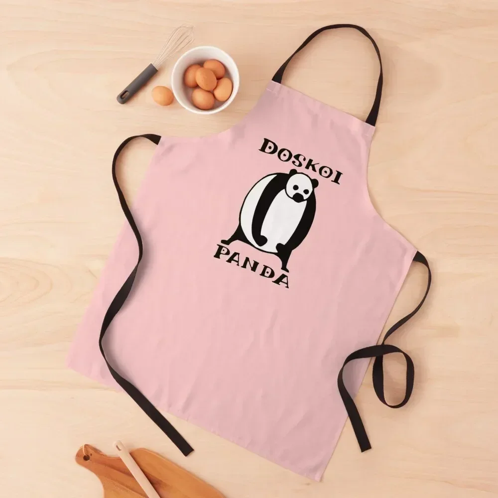 Doskoi Panda Apron Waterproof Kitchen For Women Men's Kitchen Apron