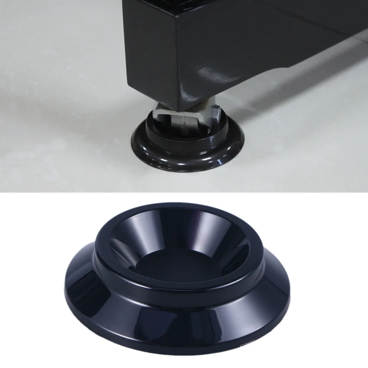 4Pcs Non-Slip Piano Mats Upright Caster Cups Heavy Duty Furniture Protectors Prevent Rust Stain Resistant Piano Caster Cups