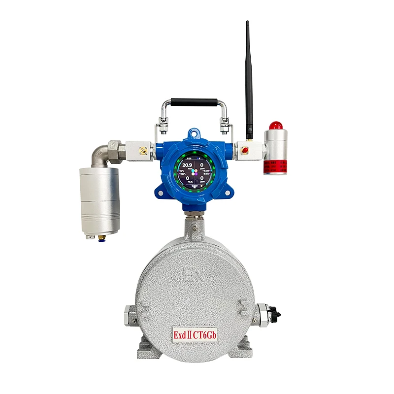 

4G Wireless Transmission Gas Detector with Battery Online Gas Detector