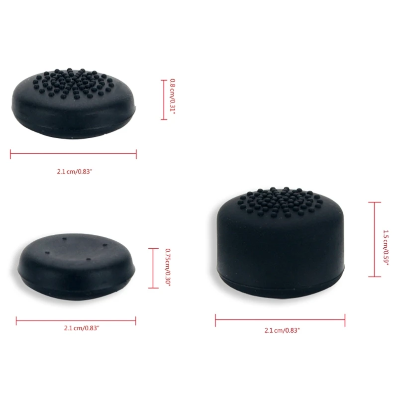 8Pcs Replacement Thumbstick Thumb Cover For Steam Deck Controller