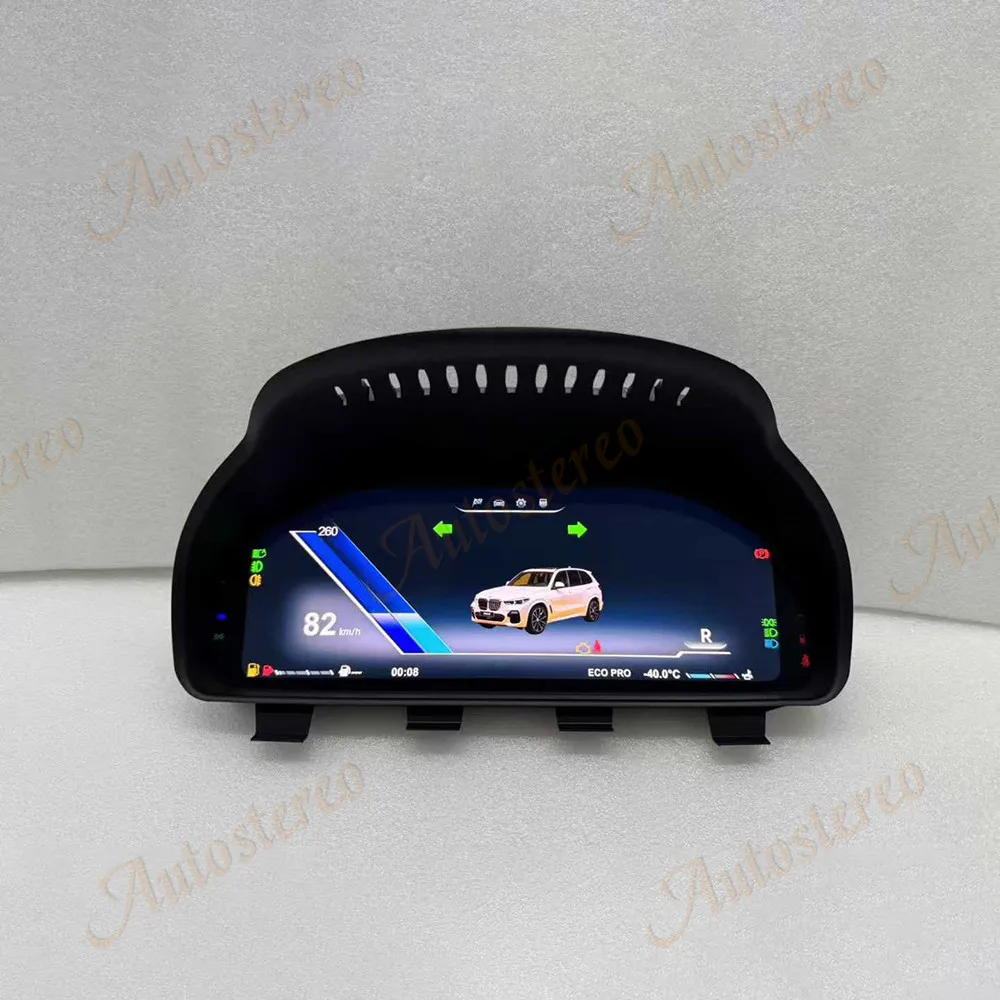 Car Digital Cluster Instrument For BMW 5 series Dashboard Panel Virtual Cockpit Speed Meter Display Odometer-