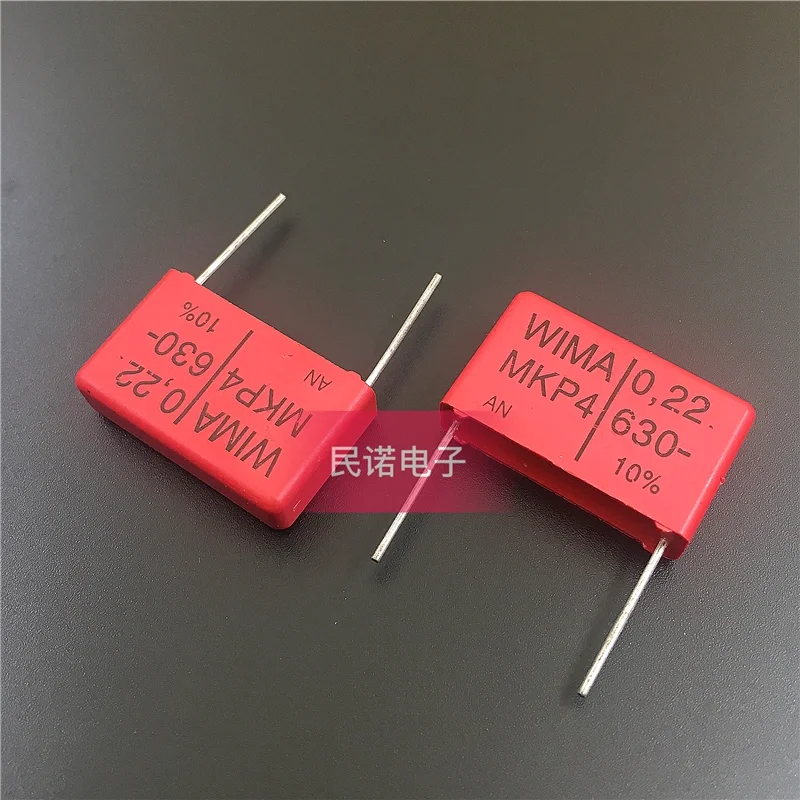 5/10/50pcs German WIMA Film Capacitor MKP4 630V 0.22UF 630V 224 220NF Pitch 22.5mm Audio passive capacitor