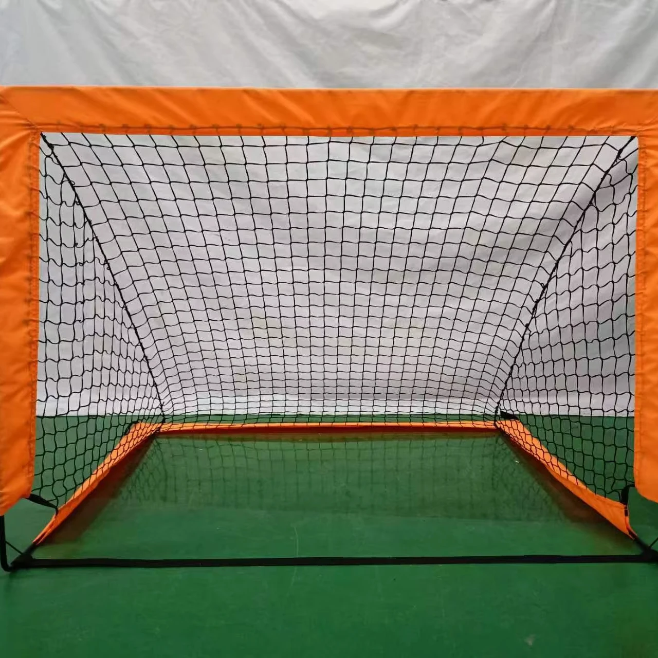 Target Latihan Sepak Bola Mini Lipat Kain Oxford Kemasan Logo Dapat Disesuaikan