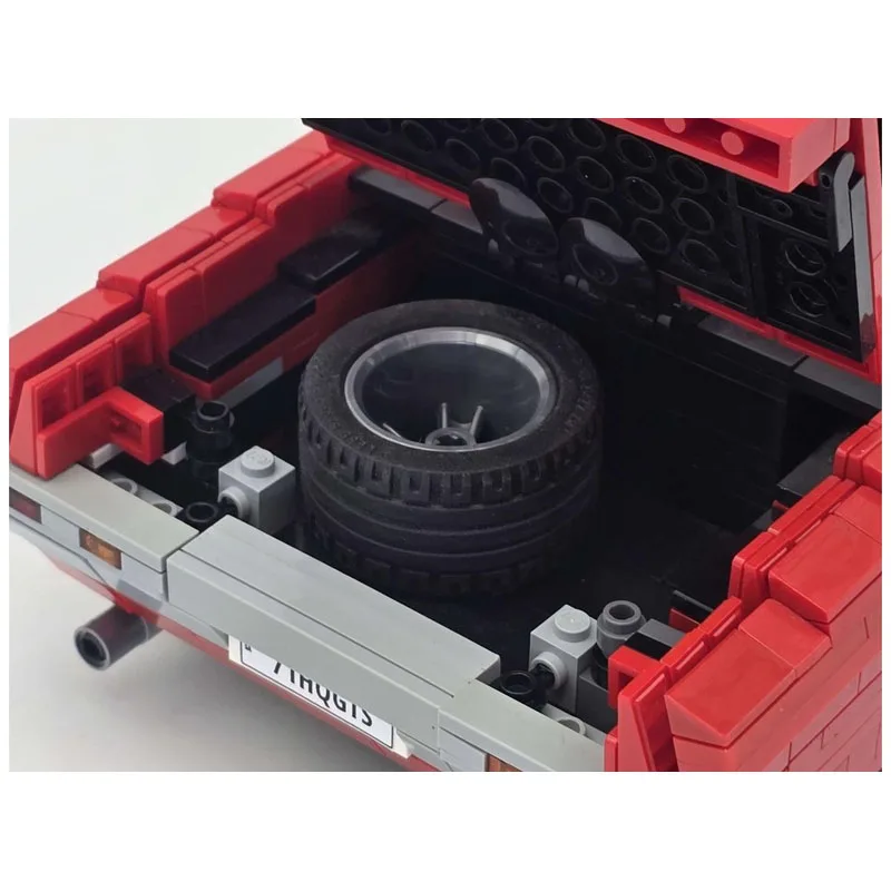 MOC-220573New 90s icónico GTS deportes supercoche bloques de construcción de carreras modelo 1133 piezas niños cumpleaños juguete de bloques de construcción regalo