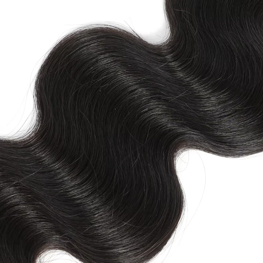 บราซิล Body Wave Human Hair Bundles ธรรมชาติผมสาน 1/3/4 Bundle Deal 32 นิ้ว 100% Human Hair วิกผม remy Hair Extensions
