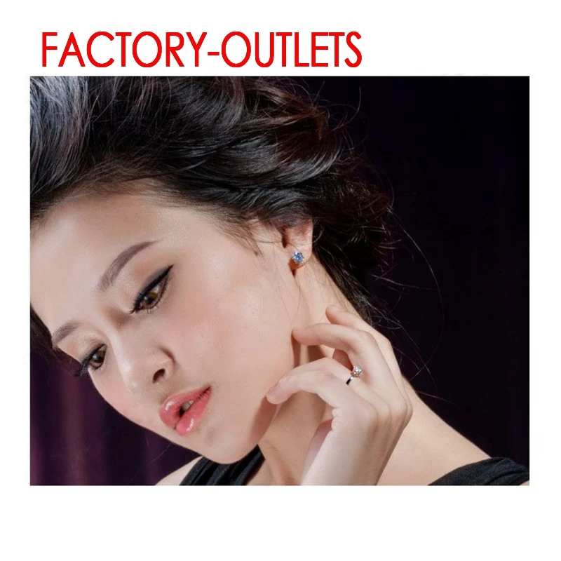 New Fashion Jewelry Real 925 Sterling Silver Romantic Bridal Set Cubic Zirconia Prong Setting Women Girls Engagement Anniversary