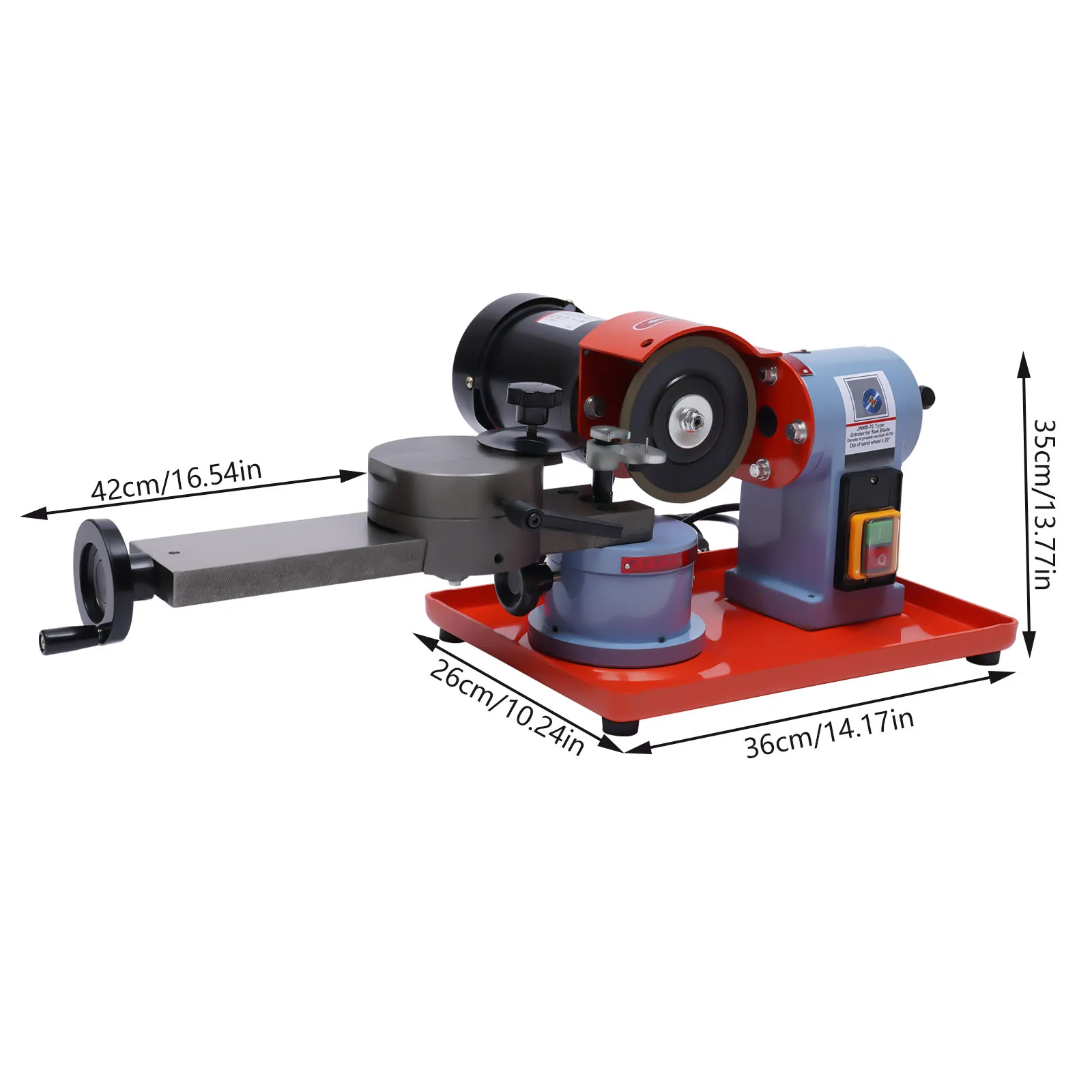 250W Cirkelzaagblad Slijpmachine 80-700Mm Zaagslijper Zaagblad Slijpmachine Snelheid Instelbaar