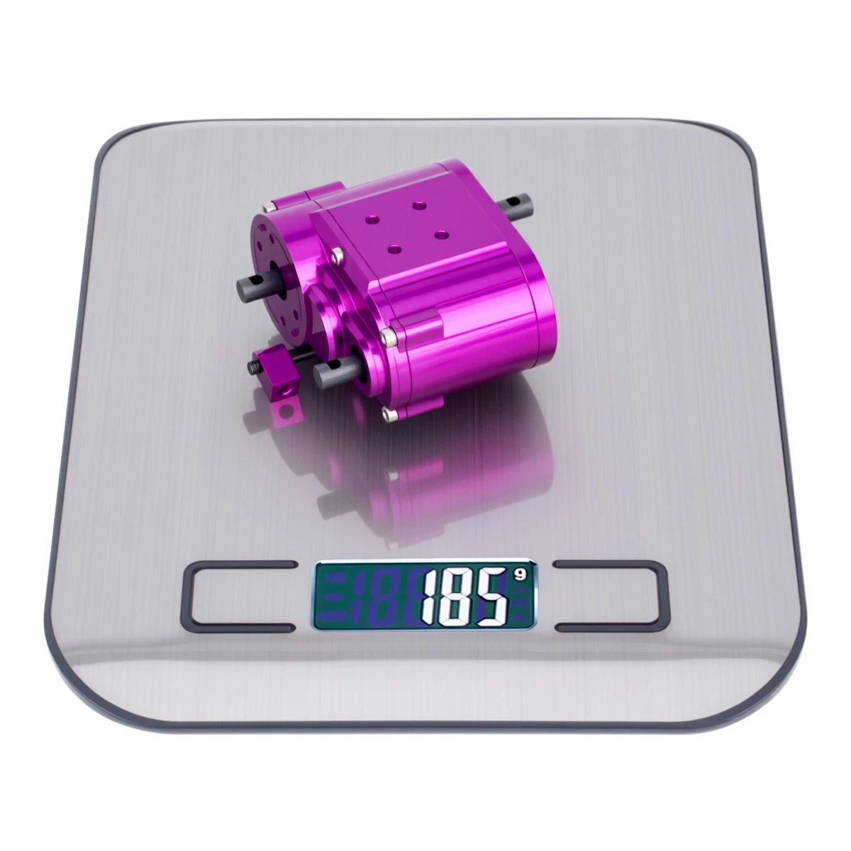 ชุดเกียร์ทรานสเฟอร์เคสโลหะ 2 สปีด 48P สำหรับรถบังคับวิทยุ 1/10 RC Crawler Car Axial SCX10 90046 D90 อะไหล่อัพเกรด