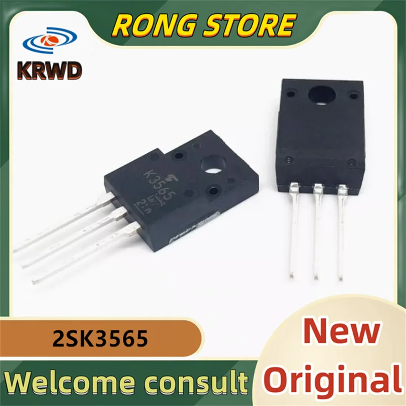 20pcs K3565 New and Original 2SK3565(STA4,Q,M) 2SK3565 TO220F 5A 900V