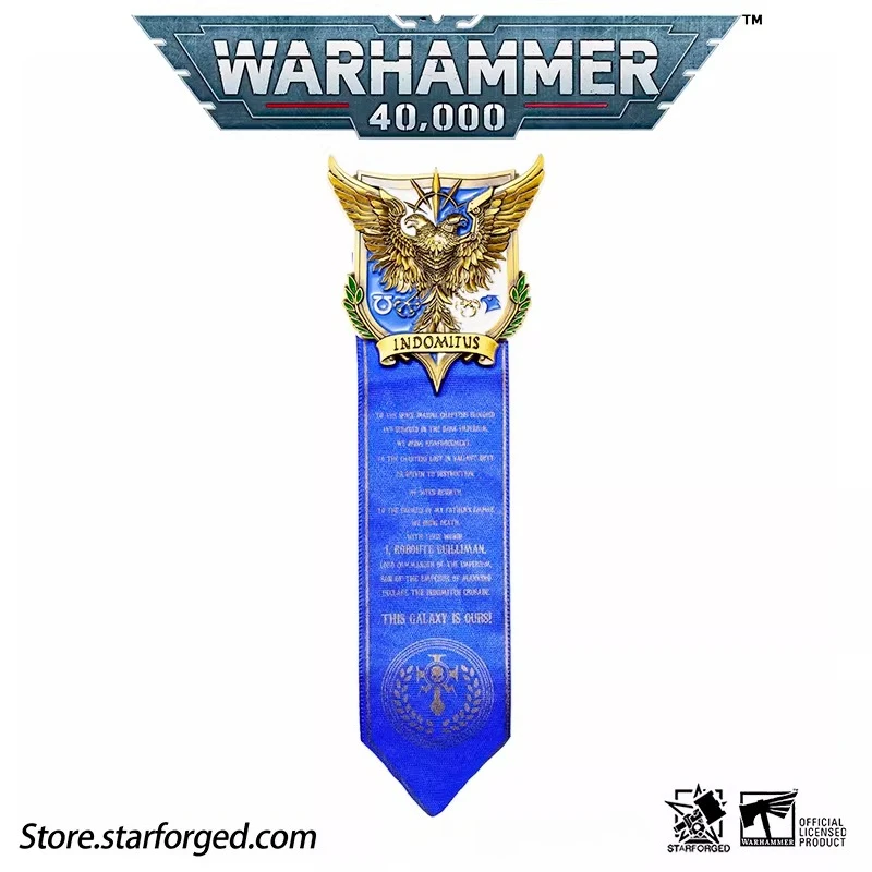 

Значок-брошь «Звездный воин» (Star Casting), посвященный неукротимой экспедиции, по мотивам Warhammer 40K