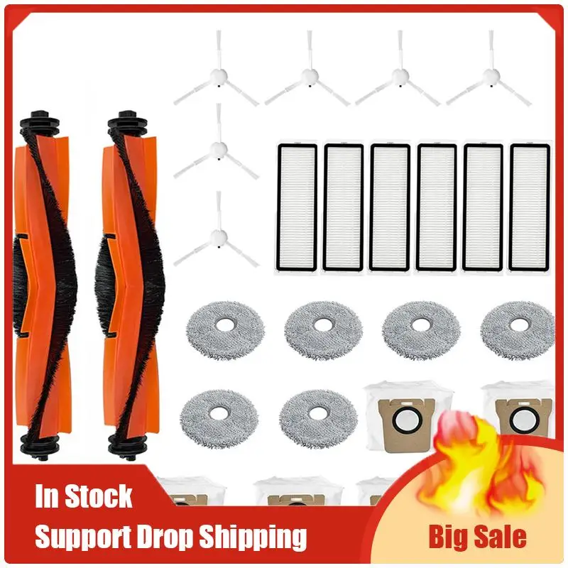 

Top Deals Accessories For Millet Replacement Parts Side Brush Accessories For Mi Robot X20+, X10+ / X20 Plus, X10 Plus