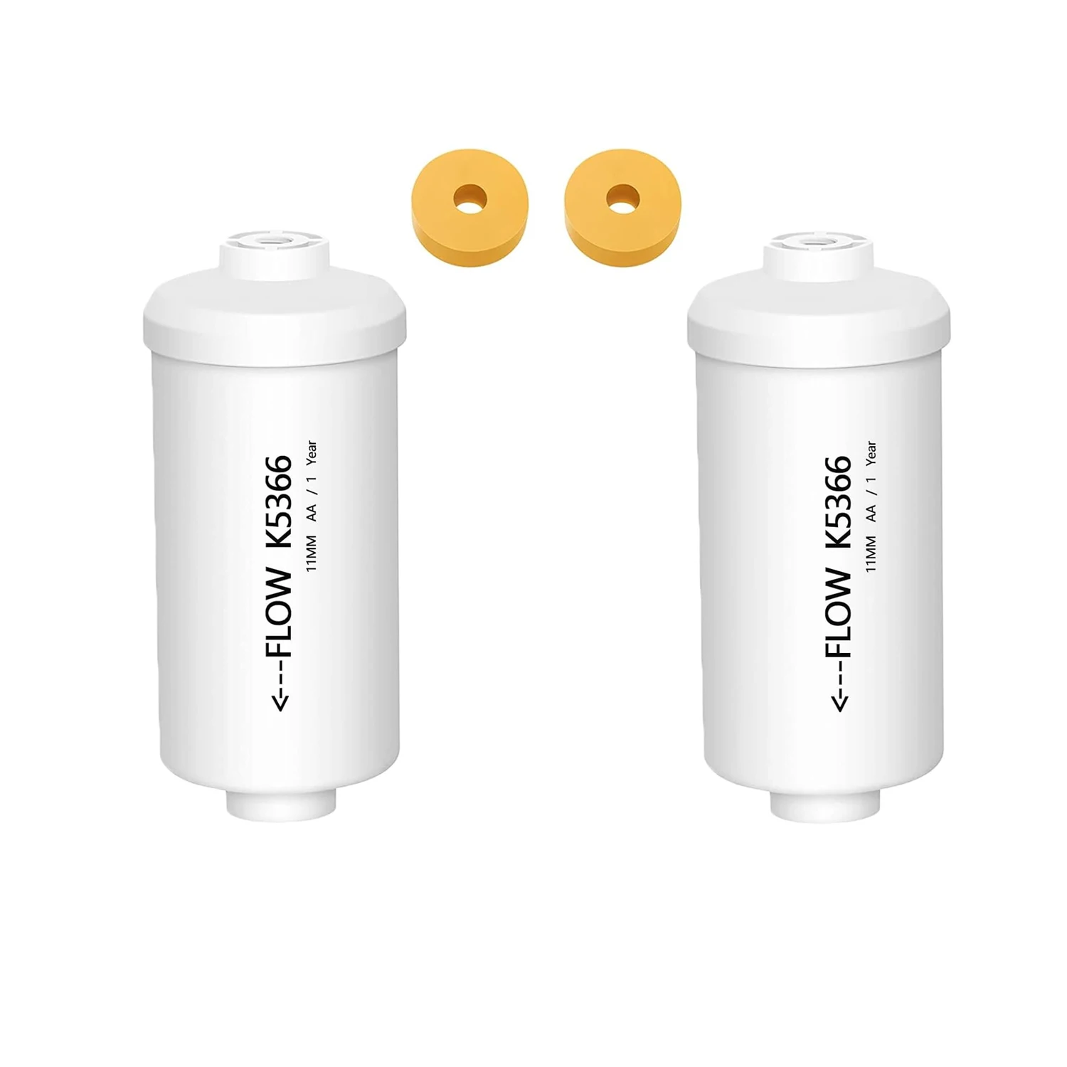 Filtro de Fluoruro y Arsénico K5366, Carbonato de Apatita para Berkey PF-2, Big Royal, Travel, Imperial Crown, Doulton ProOne, Libre de BPA, Paquete de 2