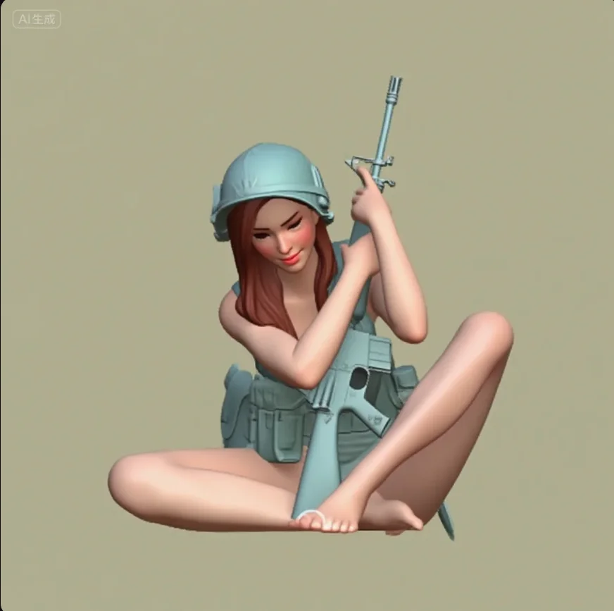 

Модель из смолы 1/35 (50 мм) бесцветная и самособранная A-2078