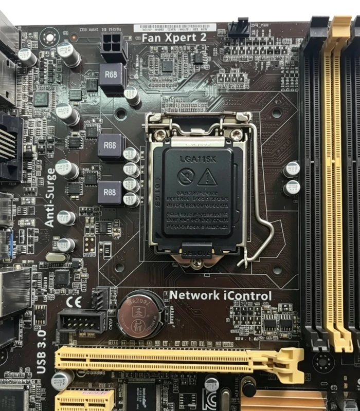 Used for ASUS B85M-E LGA1150 DDR3 four memory, integrated HDMI/DVI/VGA/DP main board with baffle