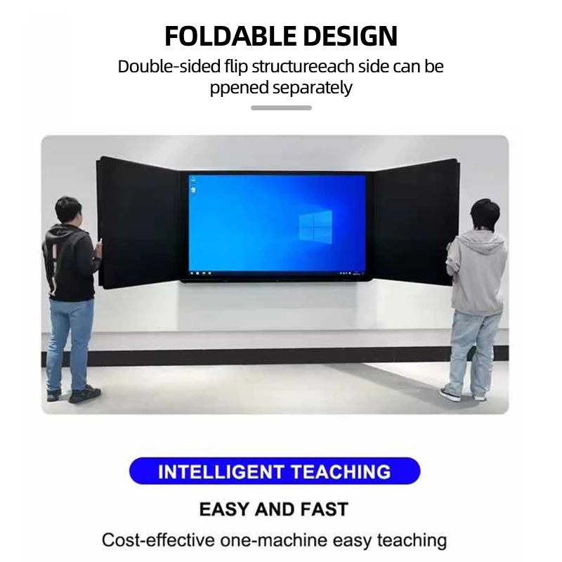 Tableau blanc intelligent Nano tableau noir 85 pouces écran tactile dessin tableau d'écriture pour l'enseignement